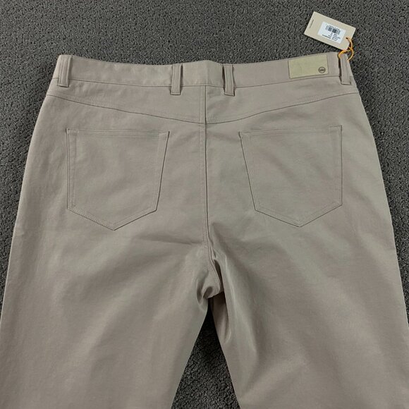 Peter Millar Crown Sport Pants Men's 38 x 32 Khaki EB66 Golf Performance NWT NEW - Picture 5 of 15